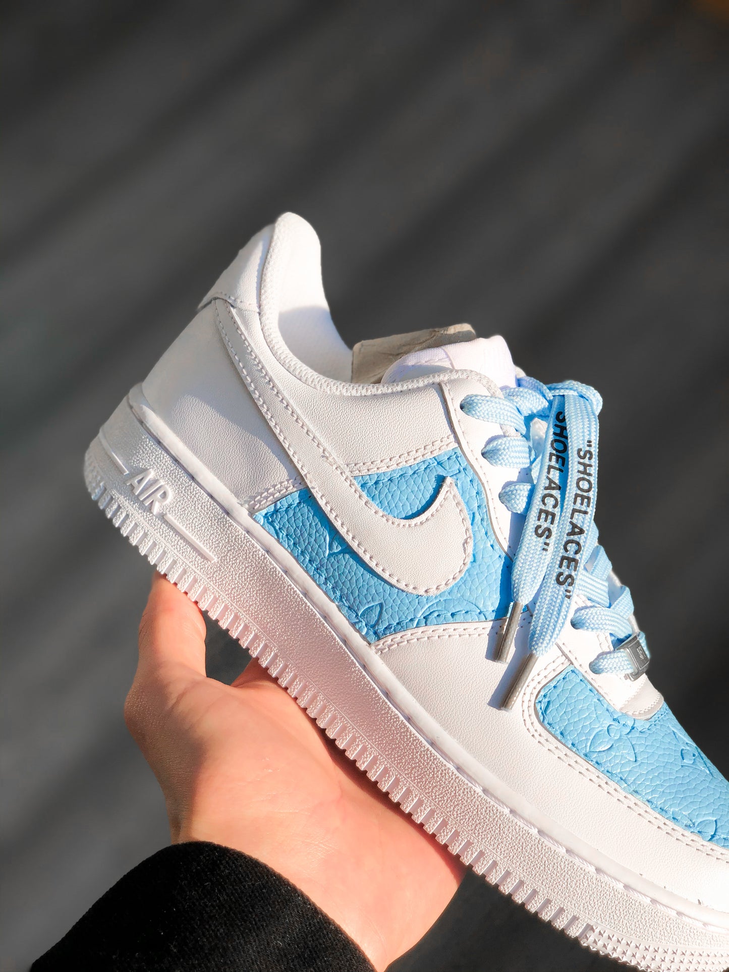 Nike AF-1 Baby Blue Leather
