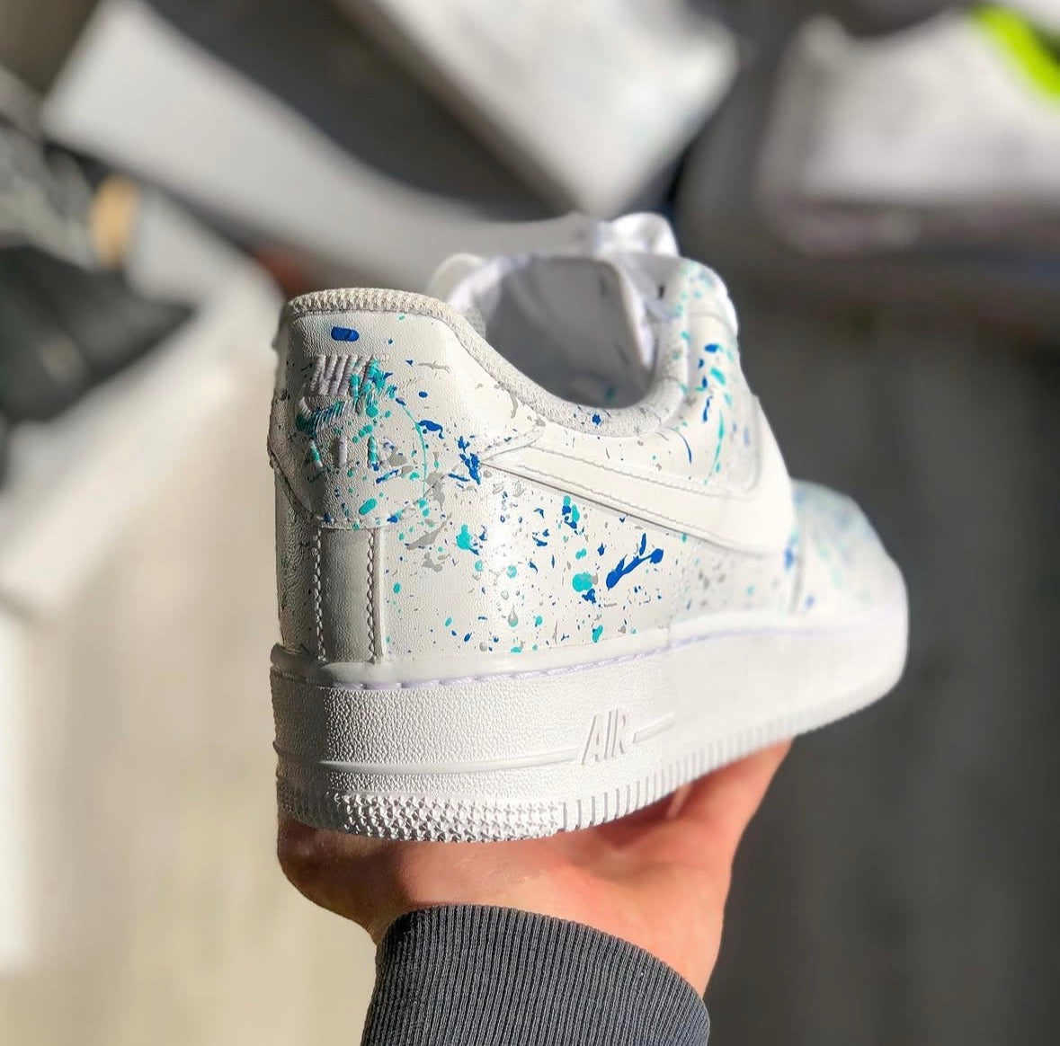 Nike AF-1 “Blue Splash”