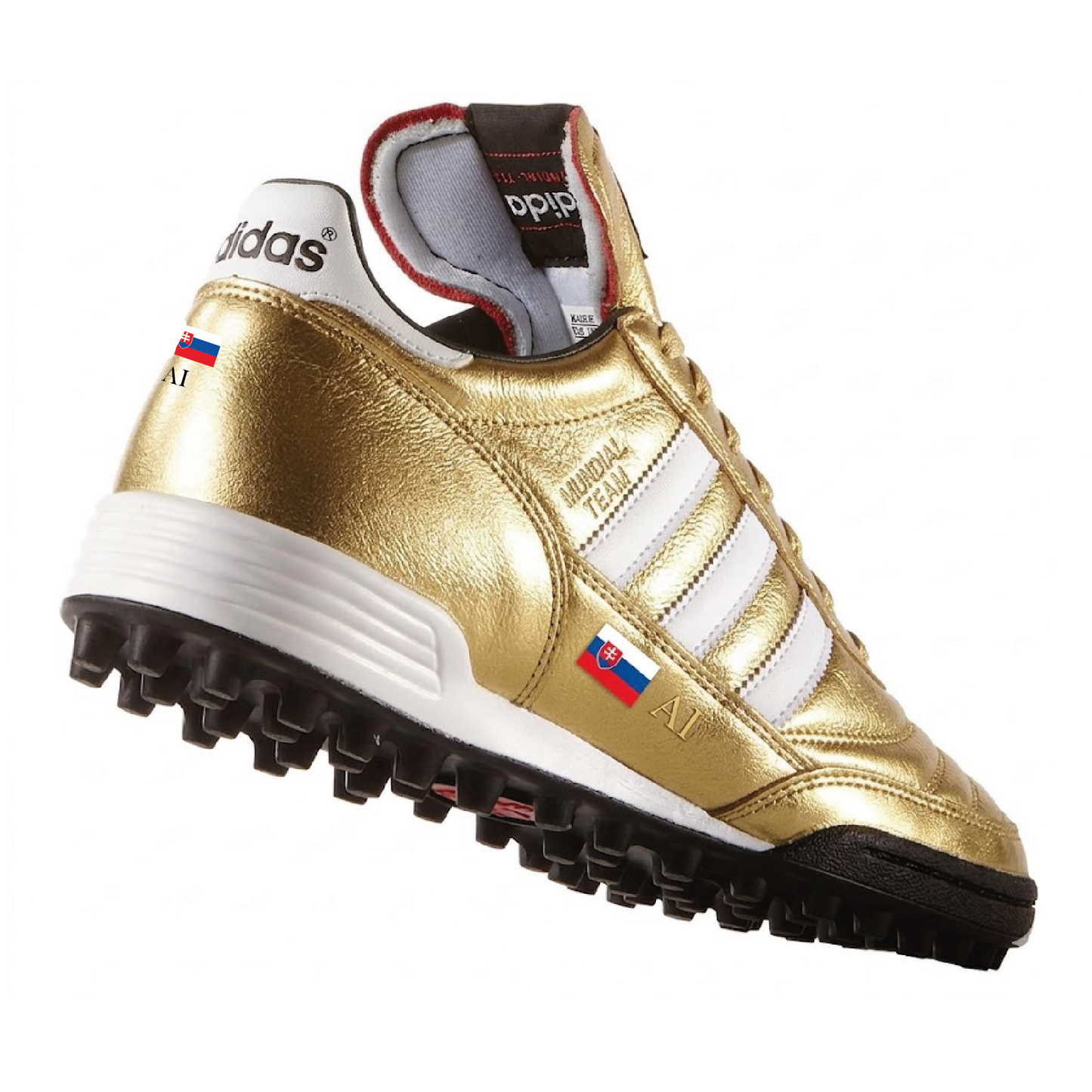 Adidas Mundial Gold Custom