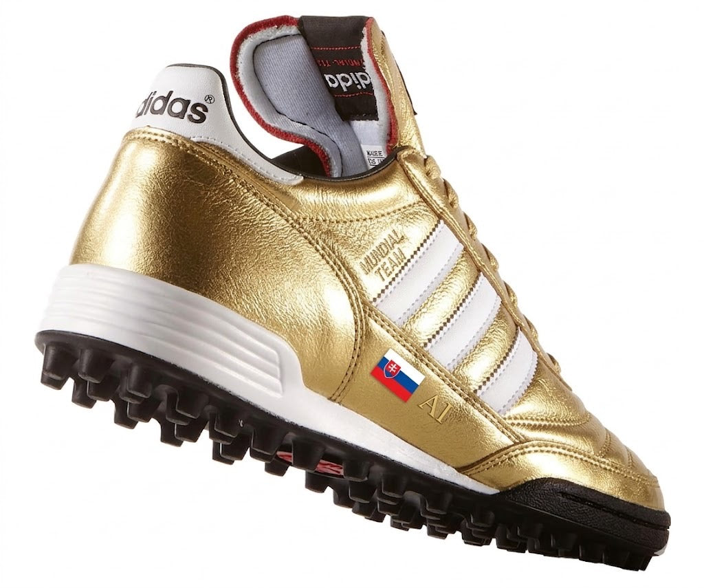 Adidas Mundial Gold Custom