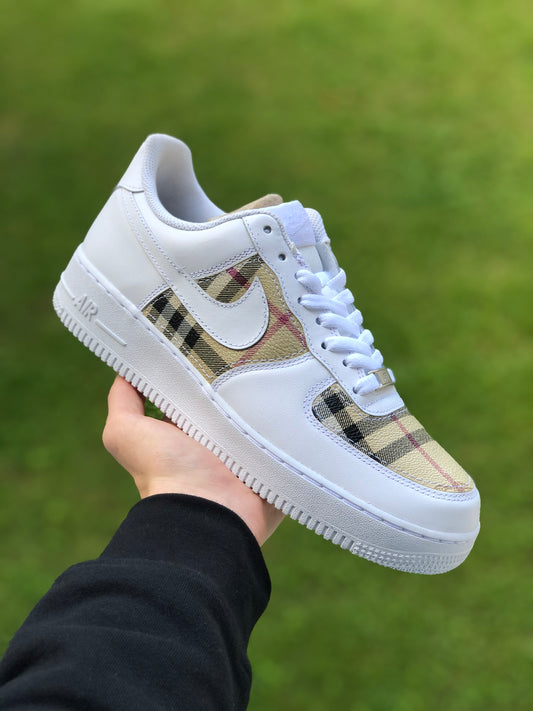 Hand-painted custom sneakers with luxury design by VK Customs