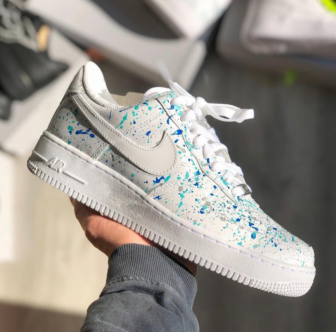 Nike AF-1 “Blue Splash”